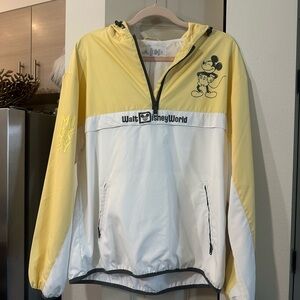 Disney Mickey Mouse Yellow Windbreaker